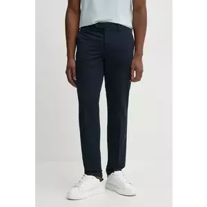 Hackett London pantaloni barbati, culoarea albastru marin, cu fason chinos, HM212488R imagine