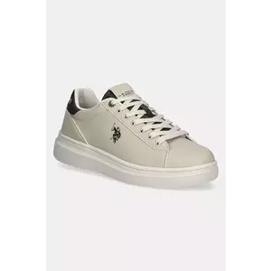 U.S. Polo Assn. sneakers CODY010M/5Y1 barbati, culoarea bej, CODY imagine