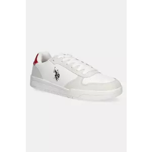 U.S. Polo Assn. sneakers STEVE004M/5YH1 barbati, culoarea alb, STEVE imagine