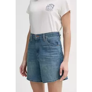 Levi's pantaloni scurti jeans HIGH BAGGY SHORT femei, neted, high waist, A9311 imagine