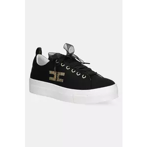 Elisabetta Franchi sneakers pentru copii culoarea negru, F4A9-E0241 imagine