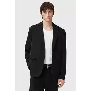 AllSaints sacou BAY barbati, culoarea negru, M017QC imagine