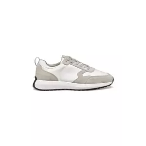 Geox sneakers U VOLPIANO barbati, culoarea alb, U45GCA 02211 C1303 imagine