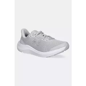 Under Armour sneakers pentru copii GGS Pursuit 4 culoarea gri, 3028275 imagine