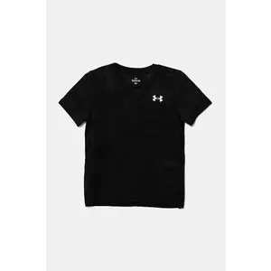 Under Armour tricou copii Tech Vent Jcqrd SS culoarea negru, neted, 1390019 imagine