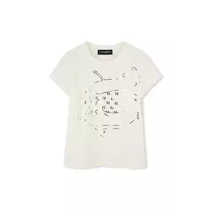 Karl Lagerfeld tricou copii culoarea bej, Z30447 imagine