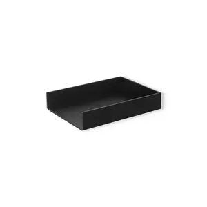 ferm LIVING organizator de birou Letter Tray culoarea negru imagine