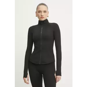 PLEIN SPORT bluza femei, culoarea negru, neted, SAEC WJB1812 STE003N imagine