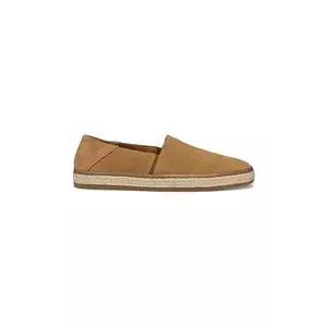 Geox espadrile din piele intoarsa U PANTELLERIA culoarea maro, U55DWA 00022 C6018 imagine