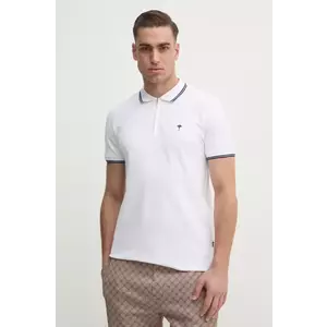 Joop! tricou polo barbati, culoarea alb, neted, 30045544 imagine