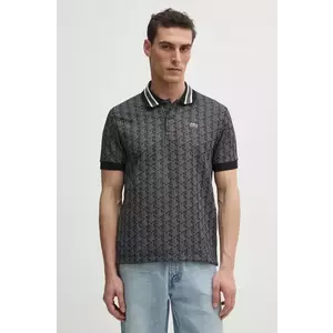 Lacoste tricou polo barbati, culoarea gri, modelator, DH1417 imagine