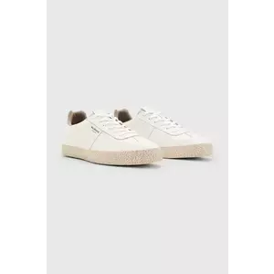 AllSaints sneakers din piele Jaimee Leather Low Top barbati, culoarea alb, M001FB imagine