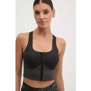 adidas by Stella McCartney top Two-Tone femei, culoarea negru, JM0301 imagine