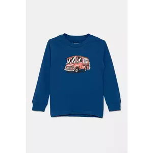 Vans longsleeve din bumbac pentru copii Free Shipping cu imprimeu, VN000MMF7WM1 imagine