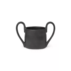 ferm LIVING ceasca Flow Kids Mug culoarea negru imagine