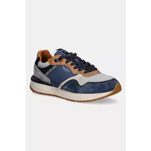 Pepe Jeans sneakers BUSTER PRO COMBI M barbati, culoarea albastru marin, PMS60041 imagine