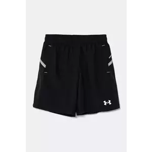 Under Armour pantaloni scurti copii Tech Utility Woven Shorts culoarea negru, talie reglabila, 1390030 imagine