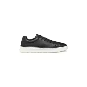 Geox sneakers din piele U ZACKERTY barbati, culoarea negru, U46HPA 00046 C9999 imagine