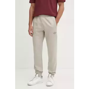 adidas Originals pantaloni de trening MESSI PANTS barbati, culoarea bej, cu imprimeu, JC9493 imagine