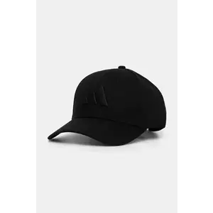 adidas sapca BBALL CAP TONAL culoarea negru, cu imprimeu, JE5657 imagine