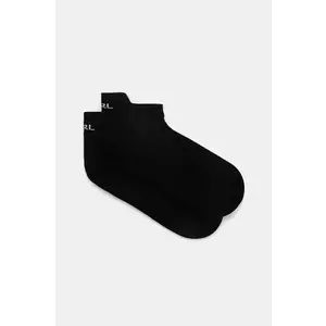 Karl Lagerfeld sosete barbati, culoarea negru, 552102.805515 imagine