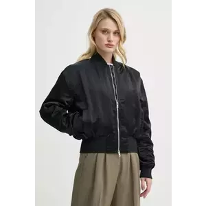 Filippa K geaca bomber culoarea negru, de tranzitie, 31568 imagine