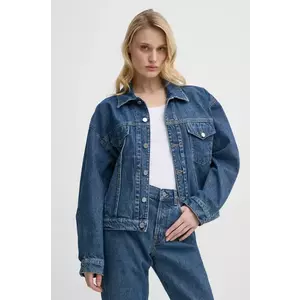 Filippa K geaca jeans culoarea albastru marin, de tranzitie, 31380 imagine