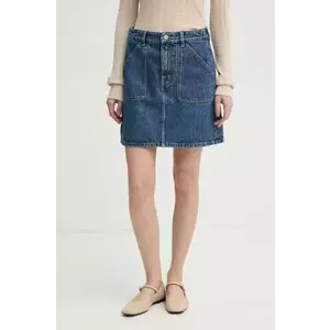 Filippa K fusta jeans mini, evazati, 31375 imagine