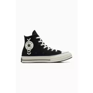 Converse tenisi Chuck 70 culoarea negru, A10669C imagine