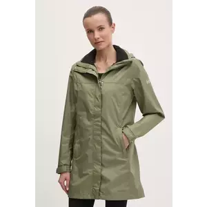 Helly Hansen geaca de ploaie femei, culoarea verde, de tranzitie, 62648 imagine