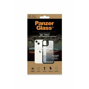 Husa de protectie pentru Apple iPhone 13 - Transparenta / Rama Neagra imagine