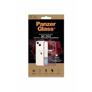 Husa de protectie pentru Apple iPhone 13 - Transparenta / Rama Strawberry imagine