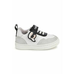 Pantofi sport de piele cu velcro imagine