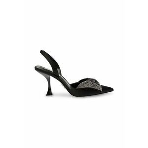 Pantofi slingback cu strasuri imagine