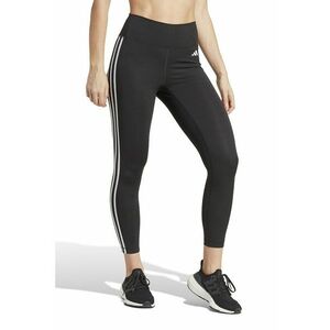 Colanti crop cu benzi laterale cu logo pentru fitness Essentials imagine