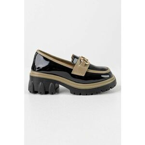 Pantofi loafer din piele ecologica cu aspect masiv imagine