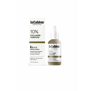 Ser crema facial antirid si anti-imbatranire cu 10 % complex de Colagen - 2 in 1 Serum Cream - 30 ml imagine