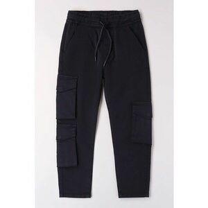 Pantaloni cargo cu snur in talie imagine