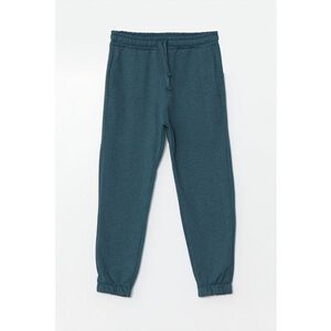 Pantaloni de trening din amestec de bumbac cu buzunare laterale imagine