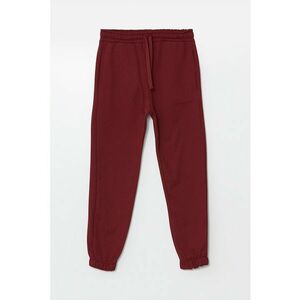 Pantaloni de trening din amestec de bumbac cu talie ajustabila imagine