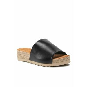 Espadrile dama - Piele naturala - Negru - 36588 imagine