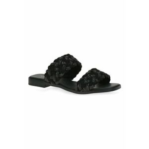 Papuci flip-flop dama - 301925163 - Piele naturala - Negru imagine