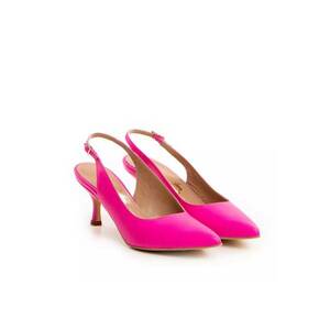 Pantofi dama model 1489 nappa fuxia imagine