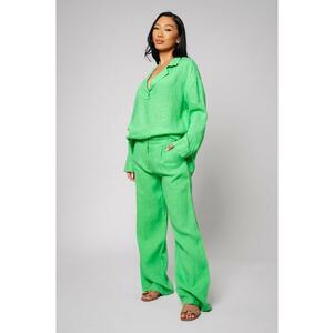 Set Camasa si Pantalon lung din IN Green 12661 imagine