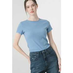 Tricou slim fit din amestec de bumbac organic imagine