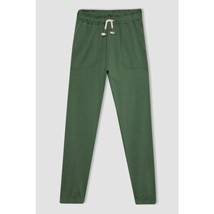 Pantaloni de trening din bumbac cu snur imagine