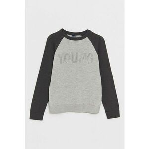 Pulover cu decolteu la baza gatului si maneci raglan imagine