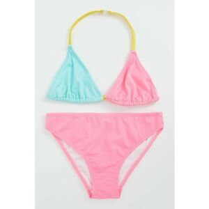 Costum de baie cu model colorblock imagine