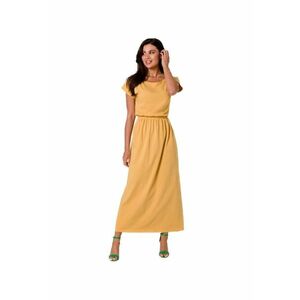 Rochie maxi cu elastic in talie - imagine