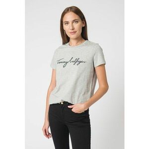 Tricou din bumbac organic cu imprimeu logo Heritage imagine